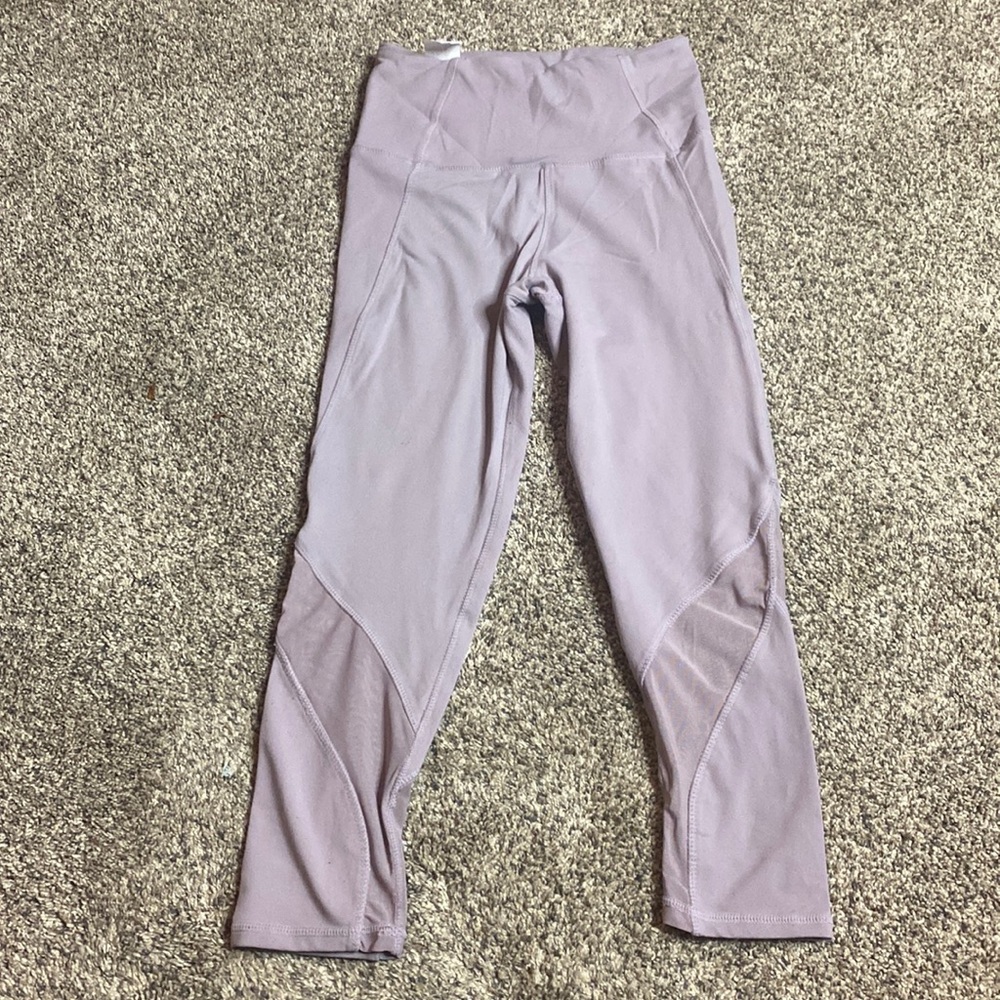 Purple leggings